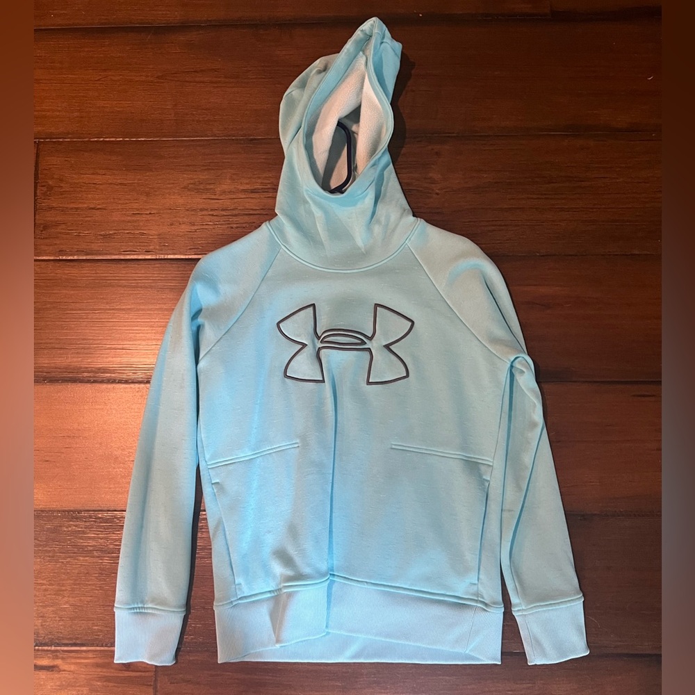 Under Armour Light Blue Fleece Hoodie